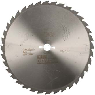 Cirkelzaagblad 400x30x36t, wisseltand, positief 10°, kerf 3,5mm - DT4317-QZ