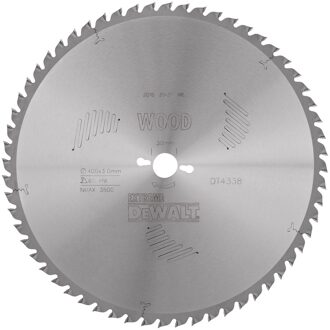 Cirkelzaagblad 400x30x60t, wisseltand, positief 10°, kerf 3,5mm - DT4338-QZ