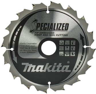 Cirkelzaagblad | Hout | Tipe 190X30X2,016T 23G - B-33059