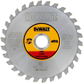 Cirkelzaagblad Staal | 140x20x30T - DT1923-QZ