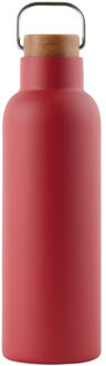 Ciro gerecycleerde 800ml geïsoleerde waterfles Rood - One size