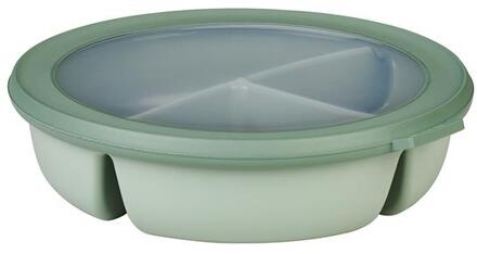 Cirqula Bento Bowl (250+250+500 ml) - Nordic Sage Groen