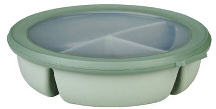 Cirqula Bento Bowl (250+250+500 ml) - Nordic Sage Groen