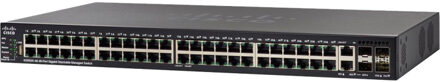 Cisco SG550X-48 Managed L3 Gigabit Ethernet (10/100/1000) 1U Zwart, Grijs
