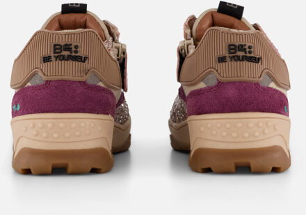 Ciske Chunky Sneakers bordeaux Leer - 23,24,25,26