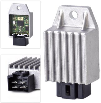 Citall 1Pc 12V 4Pin Voltage Regelaar Fit Voor GY6 50cc Tot 150cc Bromfiets Scooter Atv Gokarts Buggie