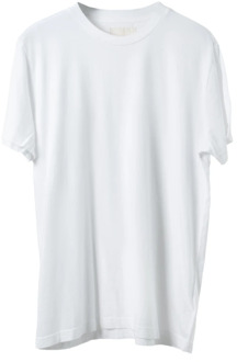 Citizen Handgeschilderd Organisch Katoenen T-shirt Citizen , White , Heren - 2Xl,L,S