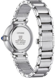 Citizen L Mei Klokken Dames Zilveren Horloge EM1060-87N