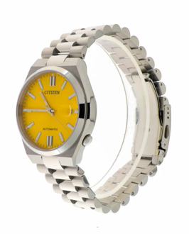 Citizen Tsuyosa Automatisch Oranje Wijzerplaat Horloge Citizen , Yellow , Dames - ONE Size