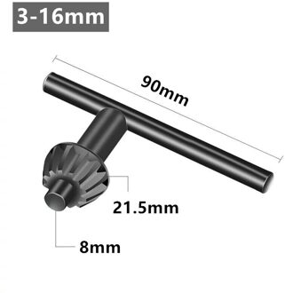 Citop Boorkop Micro 0.3-5Mm Taper Gemonteerd Boor Wrench Chuck Key Draaibank Accessoires Gebruik In Hamer Of boren 3-16mm