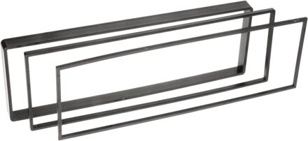 Citroen 1-DIN Paneel Citroën C2/ C3/ C4/ C6/ Jumper/ Jumpy - Peugeot 307/ 1007 Kleur: Zwart 28104008