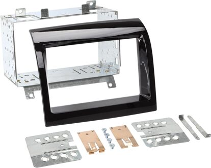 Citroen 2-DIN Paneel Fiat Ducato - Citroën Jumper - Peugeot Boxer - Kleur: Piano Zwart 38109427