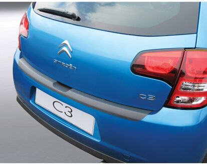 Citroen ABS Achterbumper beschermlijst passend voor Citroën C3 2010- Zwart