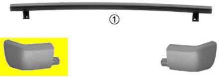 Citroen Achterbumper Links C15 0912543