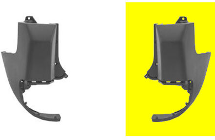 Citroen ACHTERBUMPER RECHTS VALDEUR Grijs(BUMPERhoek) 4052534