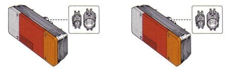 Citroen Achterlicht set SET1650925