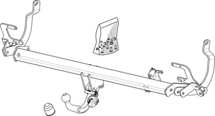 Citroen Afneembare trekhaak