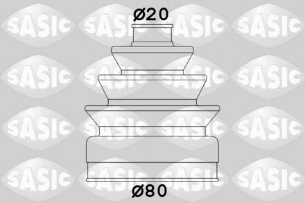 Citroen Asmanchetten set 2933833