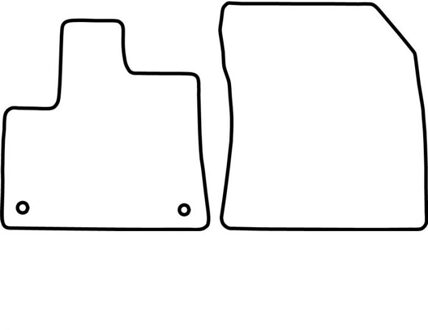 Citroen Automatten passend voor Toyota Proace City 2019- /Opel Combo E Cargo 2018- /Citroën Berlingo 2018- TMTO567