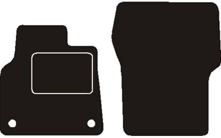 Citroen Automatten voorzijde passend voor Citroen Jumpy / Spacetourer 2016 - MSN1362480