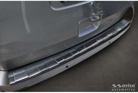 Citroen Avisa Zwart RVS Achterbumperprotector passend voor Citroën, Peugeot, Toyota & Opel AV245304