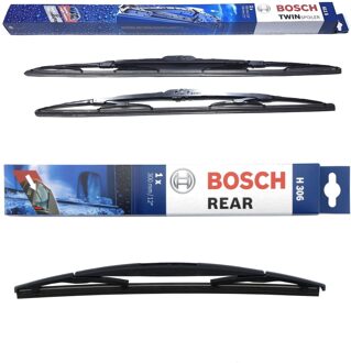 Citroen Bosch Ruitenwissers voordeelset 611S + H306 611SH306