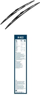 Citroen Bosch Ruitenwissers voordeelset 706S + H412 706SH412