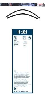 Citroen Bosch Ruitenwissers voordeelset A120S + H181 A120SH181