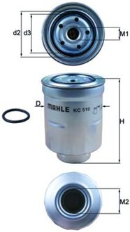 Citroen Brandstoffilter KC510D