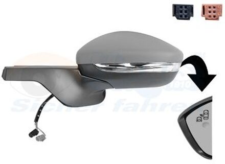 Citroen Buitenspiegel 0937815