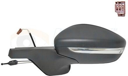 Citroen buitenspiegel l.volledig 0937803