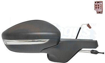 Citroen buitenspiegel r.volledig 0937804