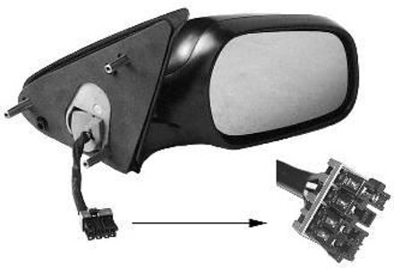 Citroen Buitenspiegel rechts elektrisch VERWARMD