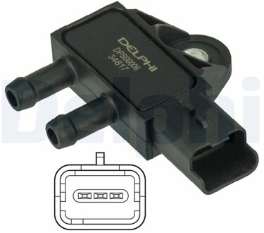 Citroen Capteur De Pression Des Gaz D Echap DPS00006