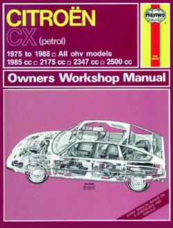 Citroen CX Owner's Workshop Manual