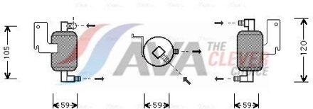 Citroen Droger, airconditioning CND186
