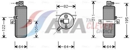 Citroen Droger, airconditioning CND202