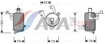 Citroen Droger, airconditioning CND203