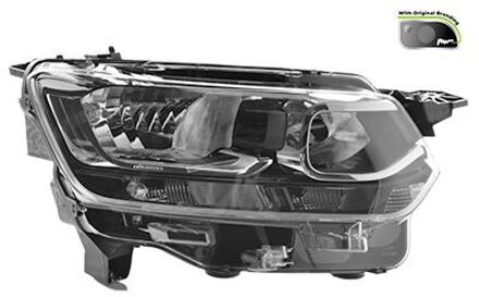 Citroen Dubbele Koplamp Voor R. 0991962V