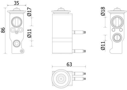 Citroen Expansieventiel, airconditioning AVE143000P