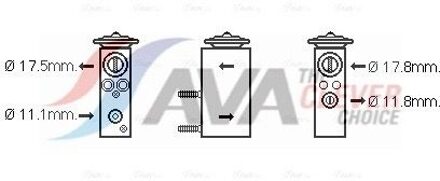 Citroen Expansieventiel, airconditioning CN1276