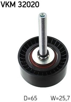 Citroen Geleide rol/omdraairol, Poly V-riem VKM32020