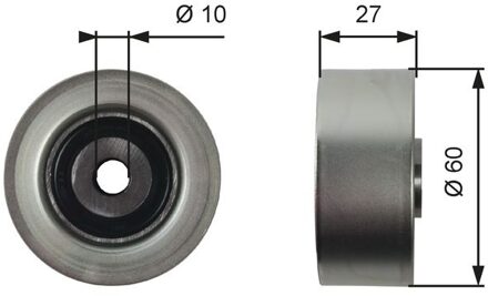 Citroen Geleide rol/omdraairol v-snaren DriveAlign® T36392