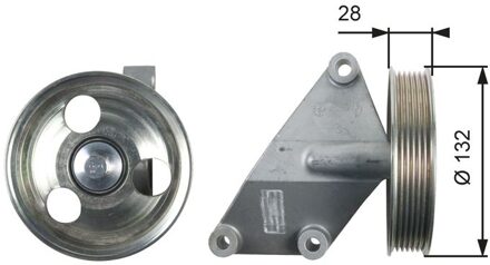 Citroen Geleide rol/omdraairol v-snaren DriveAlign® T36428