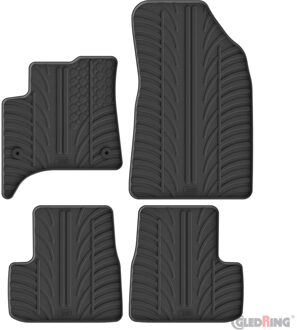 Citroen Gledring Rubbermatten passend voor Fiat Grande Panda MHEV 2025- (T profiel 4-delig + montageclips) GL0584