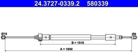 Citroen Handremkabel 24372703392