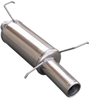 Citroen InoxCar uitlaat passend voor Citroën AX 1.1 (60pk) 80mm IXCIAX0180
