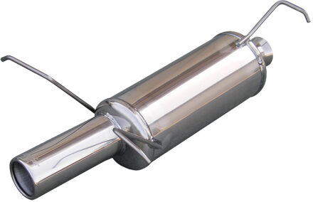 Citroen InoxCar uitlaat passend voor Citroën AX 1.4 GTi (100pk) 80mm IXCIAX0380