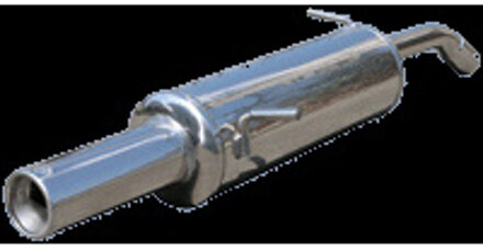 Citroen InoxCar uitlaat passend voor Citroën C2 1.1 (60pk) 2003- 80mm IXCIC20180