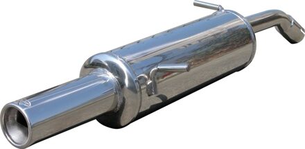 Citroen InoxCar uitlaat passend voor Citroën C2 1.4/1.4 VTR (75pk) 2003- 80mm IXCIC20280